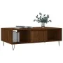 Engineered wood coffee table in brown oak, 104x60x35 cm by vidaXL, Coffee table - Ref: Foro24-827091, Price: 81,51 €, Discoun...
