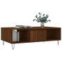 Mesa de centro madera de ingeniería roble marrón 104x60x35 cm de vidaXL, Mesas de centro - Ref: Foro24-827091, Precio: 82,76 ...