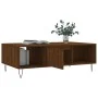 Mesa de centro madera de ingeniería roble marrón 104x60x35 cm de vidaXL, Mesas de centro - Ref: Foro24-827091, Precio: 81,51 ...