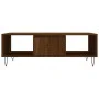 Engineered wood coffee table in brown oak, 104x60x35 cm by vidaXL, Coffee table - Ref: Foro24-827091, Price: 81,51 €, Discoun...