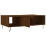 Mesa de centro madera de ingeniería roble marrón 104x60x35 cm de vidaXL, Mesas de centro - Ref: Foro24-827091, Precio: 81,51 ...