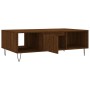 Mesa de centro madera de ingeniería roble marrón 104x60x35 cm de vidaXL, Mesas de centro - Ref: Foro24-827091, Precio: 82,76 ...