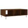 Engineered wood coffee table in brown oak, 104x60x35 cm by vidaXL, Coffee table - Ref: Foro24-827091, Price: 82,76 €, Discoun...