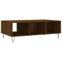 Mesa de centro madera de ingeniería roble marrón 104x60x35 cm de vidaXL, Mesas de centro - Ref: Foro24-827091, Precio: 81,51 ...