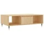 Center table made of Sonoma oak engineered wood 104x60x35 cm by vidaXL, Coffee table - Ref: Foro24-827079, Price: 66,16 €, Di...