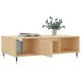 Center table made of Sonoma oak engineered wood 104x60x35 cm by vidaXL, Coffee table - Ref: Foro24-827079, Price: 66,16 €, Di...