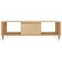 Center table made of Sonoma oak engineered wood 104x60x35 cm by vidaXL, Coffee table - Ref: Foro24-827079, Price: 66,16 €, Di...