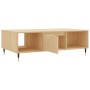 Center table made of Sonoma oak engineered wood 104x60x35 cm by vidaXL, Coffee table - Ref: Foro24-827079, Price: 66,99 €, Di...