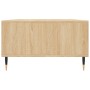 Center table made of Sonoma oak engineered wood 104x60x35 cm by vidaXL, Coffee table - Ref: Foro24-827079, Price: 66,99 €, Di...
