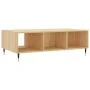 Center table made of Sonoma oak engineered wood 104x60x35 cm by vidaXL, Coffee table - Ref: Foro24-827079, Price: 66,16 €, Di...