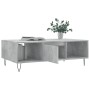 Concrete gray engineered wood coffee table 104x60x35 cm by vidaXL, Coffee table - Ref: Foro24-827088, Price: 64,98 €, Discoun...