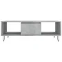 Mesa de centro madera de ingeniería gris hormigón 104x60x35 cm de vidaXL, Mesas de centro - Ref: Foro24-827088, Precio: 64,28...