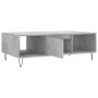 Concrete gray engineered wood coffee table 104x60x35 cm by vidaXL, Coffee table - Ref: Foro24-827088, Price: 64,98 €, Discoun...