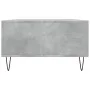 Mesa de centro madera de ingeniería gris hormigón 104x60x35 cm de vidaXL, Mesas de centro - Ref: Foro24-827088, Precio: 64,28...
