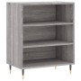 Aparador madera de ingeniería gris Sonoma 57x35x70 cm de vidaXL, Aparadores - Ref: Foro24-827130, Precio: 42,29 €, Descuento: %