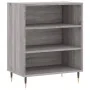 Sonoma graues Sideboard aus Holzwerkstoff, 57 x 35 x 70 cm von vidaXL, Sideboards - Ref: Foro24-827130, Preis: 42,29 €, Rabat...
