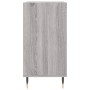 Aparador madera de ingeniería gris Sonoma 57x35x70 cm de vidaXL, Aparadores - Ref: Foro24-827130, Precio: 42,29 €, Descuento: %