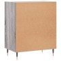 Sonoma gray engineered wood sideboard 57x35x70 cm by vidaXL, Sideboards - Ref: Foro24-827130, Price: 42,24 €, Discount: %