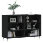 Aparador de madera contrachapada negro 103,5x35x70 cm de vidaXL, Aparadores - Ref: Foro24-827101, Precio: 73,23 €, Descuento: %