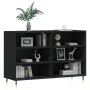 Aparador de madera contrachapada negro 103,5x35x70 cm de vidaXL, Aparadores - Ref: Foro24-827101, Precio: 72,33 €, Descuento: %