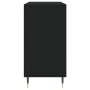 Aparador de madera contrachapada negro 103,5x35x70 cm de vidaXL, Aparadores - Ref: Foro24-827101, Precio: 73,23 €, Descuento: %