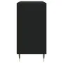 Aparador de madera contrachapada negro 103,5x35x70 cm de vidaXL, Aparadores - Ref: Foro24-827101, Precio: 72,33 €, Descuento: %