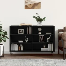 Black plywood sideboard 103.5x35x70 cm by vidaXL, Sideboards - Ref: Foro24-827109, Price: 73,35 €, Discount: %