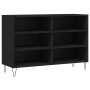 Sideboard aus schwarzem Sperrholz 103,5x35x70 cm von vidaXL, Sideboards - Ref: Foro24-827109, Preis: 77,82 €, Rabatt: %
