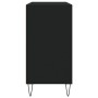 Aparador de madera contrachapada negro 103,5x35x70 cm de vidaXL, Aparadores - Ref: Foro24-827109, Precio: 77,82 €, Descuento: %