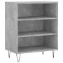 Concrete gray engineered wood sideboard 57x35x70 cm by vidaXL, Sideboards - Ref: Foro24-827136, Price: 47,84 €, Discount: %