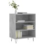 Betongraues Sideboard aus Holzwerkstoff, 57 x 35 x 70 cm von vidaXL, Sideboards - Ref: Foro24-827136, Preis: 48,42 €, Rabatt: %