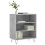 Concrete gray engineered wood sideboard 57x35x70 cm by vidaXL, Sideboards - Ref: Foro24-827136, Price: 47,84 €, Discount: %