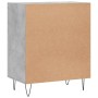 Betongraues Sideboard aus Holzwerkstoff, 57 x 35 x 70 cm von vidaXL, Sideboards - Ref: Foro24-827136, Preis: 48,42 €, Rabatt: %