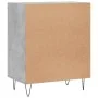 Concrete gray engineered wood sideboard 57x35x70 cm by vidaXL, Sideboards - Ref: Foro24-827136, Price: 47,84 €, Discount: %