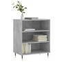 Aparador madera de ingeniería gris hormigón 57x35x70 cm de vidaXL, Aparadores - Ref: Foro24-827128, Precio: 53,14 €, Descuent...