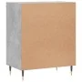 Engineered wood sideboard in concrete gray, 57x35x70 cm by vidaXL, Sideboards - Ref: Foro24-827128, Price: 52,45 €, Discount: %
