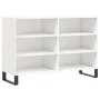 Hochglanzweißes Sperrholz-Sideboard 103,5 x 35 x 70 cm von vidaXL, Sideboards - Ref: Foro24-827118, Preis: 80,65 €, Rabatt: %