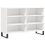 Hochglanzweißes Sperrholz-Sideboard 103,5 x 35 x 70 cm von vidaXL, Sideboards - Ref: Foro24-827118, Preis: 81,64 €, Rabatt: %