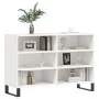 Hochglanzweißes Sperrholz-Sideboard 103,5 x 35 x 70 cm von vidaXL, Sideboards - Ref: Foro24-827118, Preis: 80,65 €, Rabatt: %