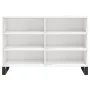 Hochglanzweißes Sperrholz-Sideboard 103,5 x 35 x 70 cm von vidaXL, Sideboards - Ref: Foro24-827118, Preis: 80,65 €, Rabatt: %