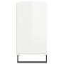 Glossy white plywood sideboard 103.5x35x70 cm by vidaXL, Sideboards - Ref: Foro24-827118, Price: 81,64 €, Discount: %