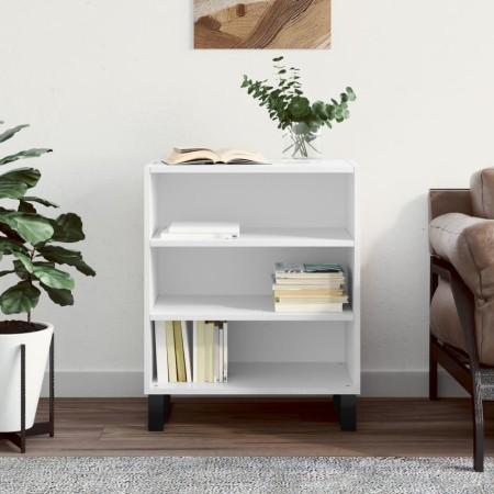 Sideboard aus Holzwerkstoff weiß glänzend 57x35x70 cm von vidaXL, Sideboards - Ref: Foro24-827142, Preis: 61,95 €, Rabatt: %