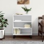Sideboard aus Holzwerkstoff weiß glänzend 57x35x70 cm von vidaXL, Sideboards - Ref: Foro24-827142, Preis: 61,95 €, Rabatt: %