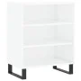 Engineered wood glossy white sideboard 57x35x70 cm by vidaXL, Sideboards - Ref: Foro24-827142, Price: 61,20 €, Discount: %
