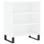 Sideboard aus Holzwerkstoff weiß glänzend 57x35x70 cm von vidaXL, Sideboards - Ref: Foro24-827142, Preis: 61,95 €, Rabatt: %