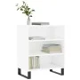 Engineered wood glossy white sideboard 57x35x70 cm by vidaXL, Sideboards - Ref: Foro24-827142, Price: 61,20 €, Discount: %
