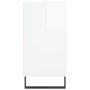Engineered wood glossy white sideboard 57x35x70 cm by vidaXL, Sideboards - Ref: Foro24-827142, Price: 61,95 €, Discount: %