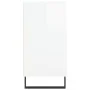 Engineered wood glossy white sideboard 57x35x70 cm by vidaXL, Sideboards - Ref: Foro24-827142, Price: 61,20 €, Discount: %
