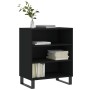 Schwarzes Sideboard aus Holzwerkstoff, 57 x 35 x 70 cm von vidaXL, Sideboards - Ref: Foro24-827141, Preis: 59,17 €, Rabatt: %