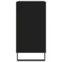 Black engineered wood sideboard 57x35x70 cm by vidaXL, Sideboards - Ref: Foro24-827141, Price: 58,42 €, Discount: %